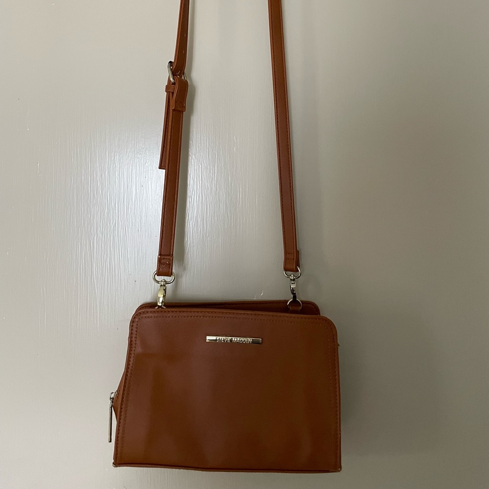 Steve Madden Tan Crossbody Bag